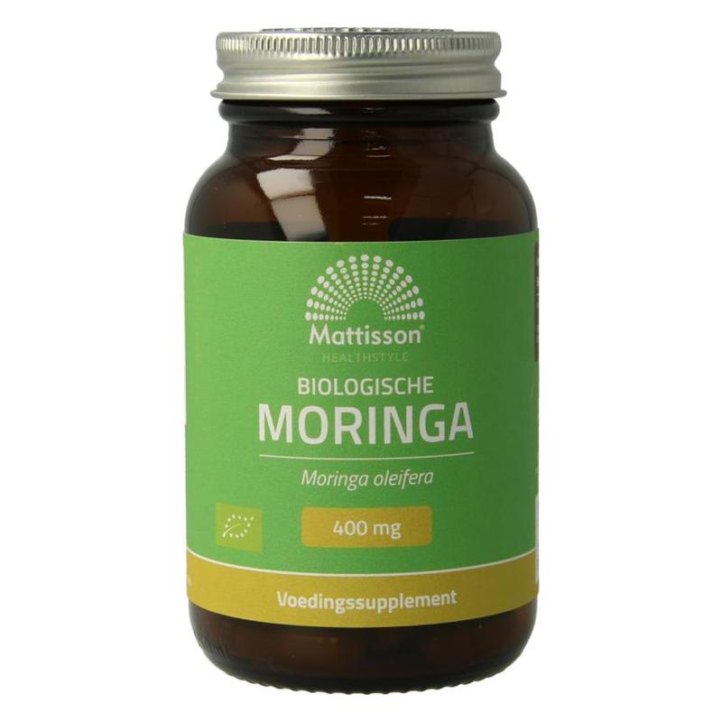 Mattisson Mattisson Bio Moringa Leaf 400mg - 60 vcaps - 60vcp