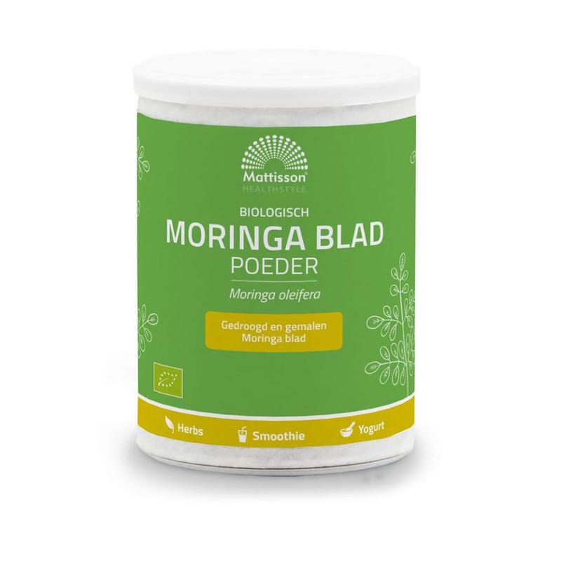 Mattisson Mattisson Bio Moringa Blad Poeder - 125gr