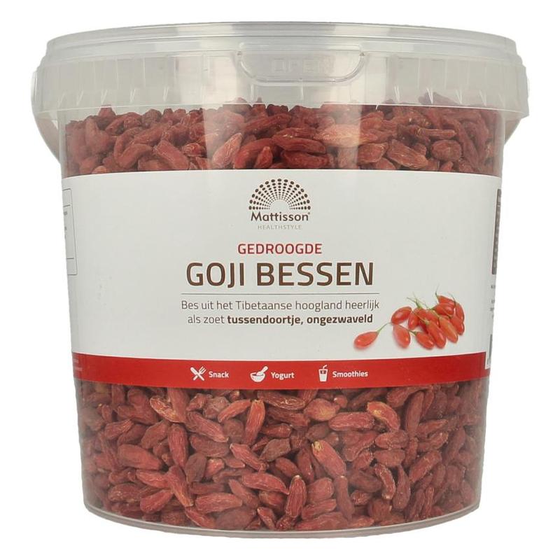 Mattisson Mattisson Goji Bessen Gedroogd 1000g - 1kg