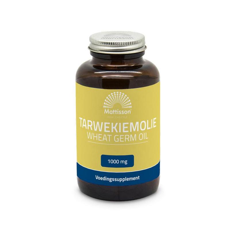 Mattisson Mattisson Tarwekiemolie 1000mg - 90 capsules - 90cp