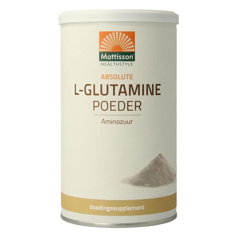 Mattisson Mattisson L-Glutamine Poeder- Aminozuur 250g - 250gr