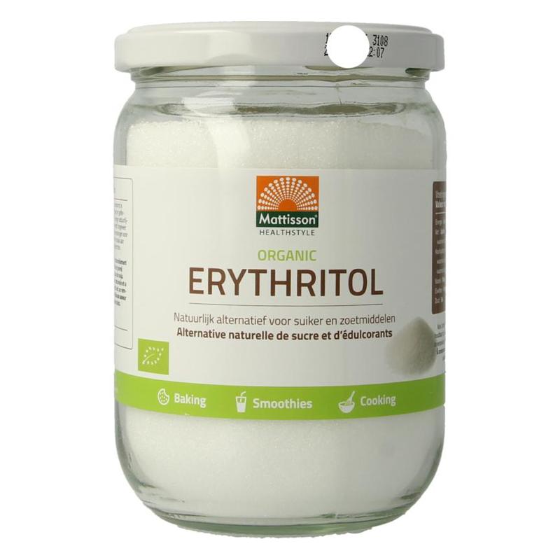 Mattisson Mattisson Erythritol Bio - 400gr