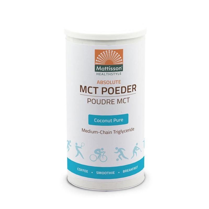 Mattisson Mattisson Absolute MCT Poeder - Coconut Pure 160g - 160gr