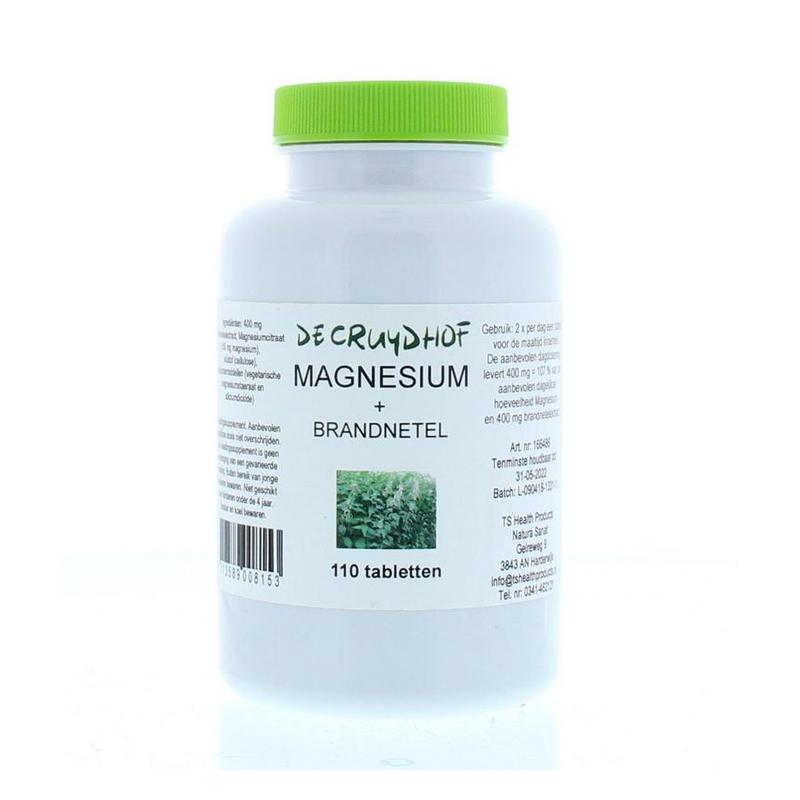 Cruydhof CRUYDHOF Magnesium-Brandnetel-Heermoes tabletten - 110tb