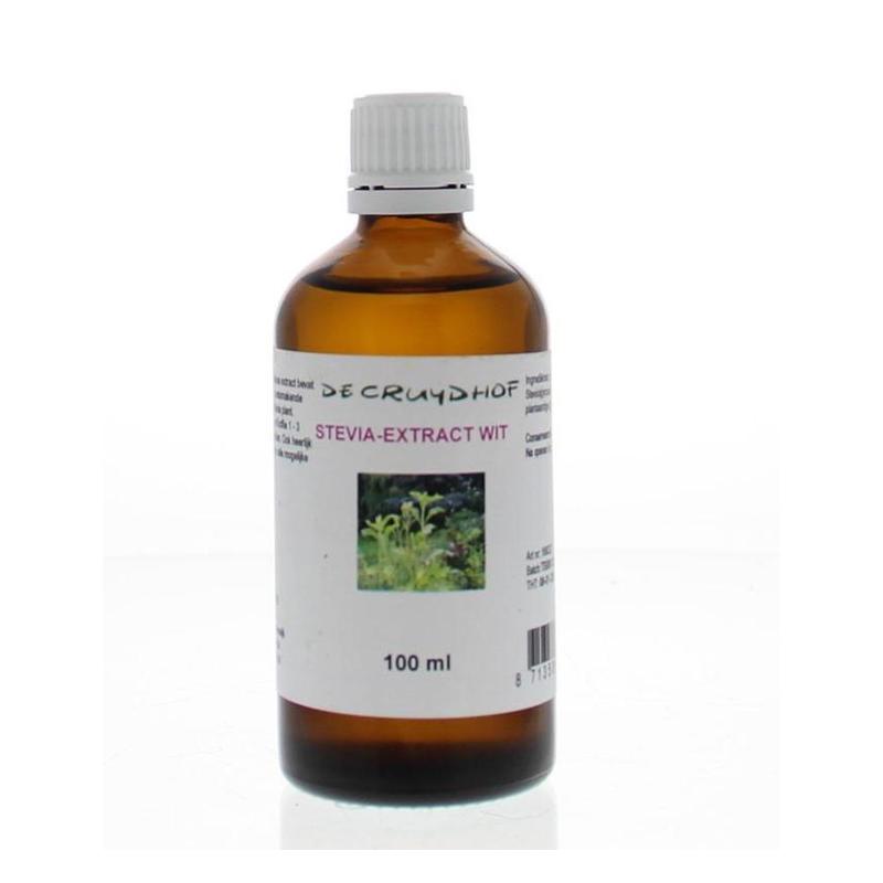 Cruydhof CRUYDHOF Stevia extract wit - 100ml