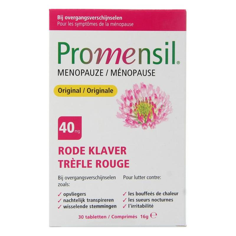 Promensil PROMENSIL Menopauze 100mg Rode Klaver - 30tb