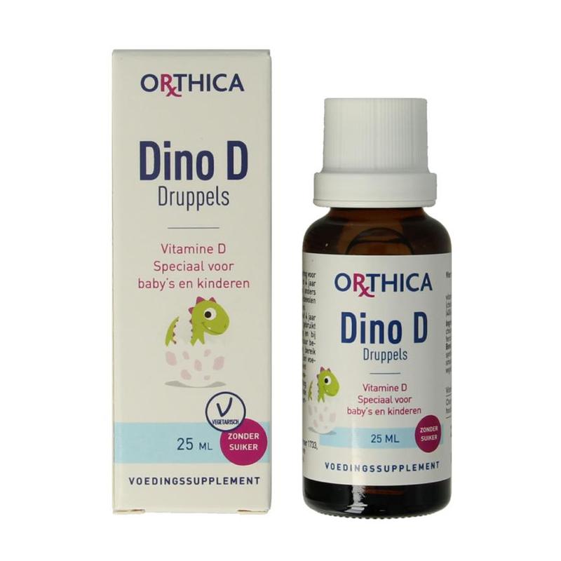 Orthica Orthica Dino vitamine D druppels - 25ml