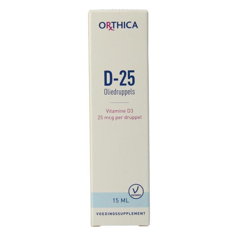 Orthica Orthica D-25 oliedruppels - 15ml