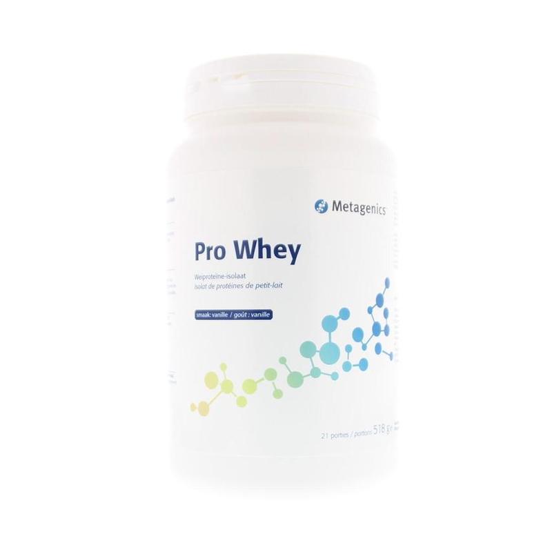 Metagenics Metagenics Pro-Whey Vanille NF 21 porties - 21
