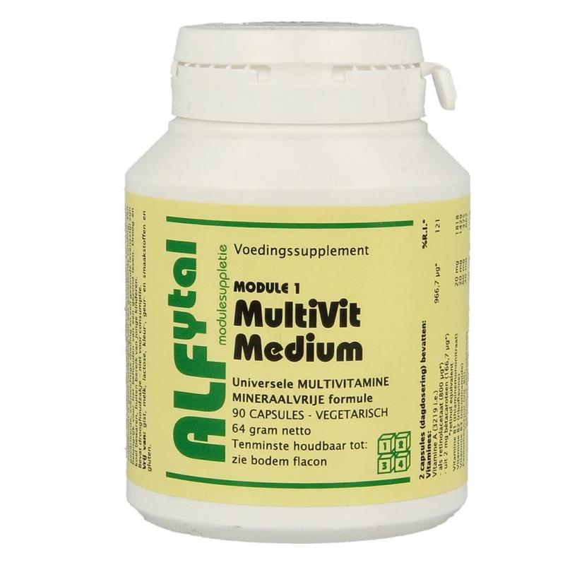 Alfytal Alfytal MultiVit Medium Module 1 - 90vcp