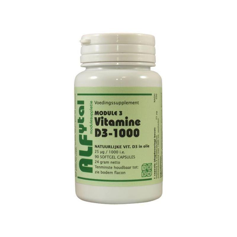 Alfytal Alfytal Vitamine D3-1000 Module 3 - 90sft
