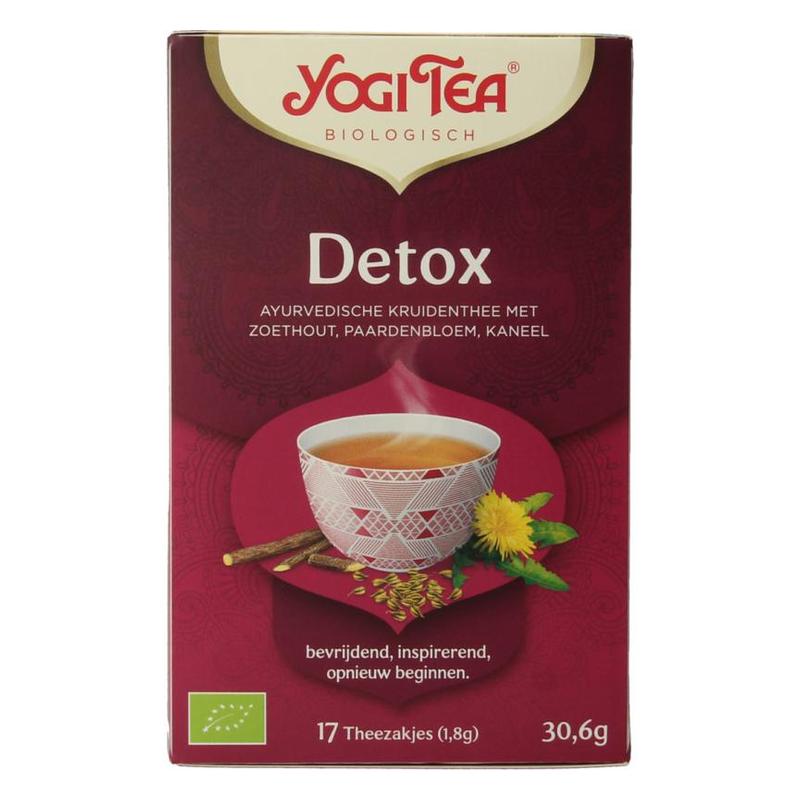 Yogi tea Yogi Tea Detox 17TB BIO - 17zk