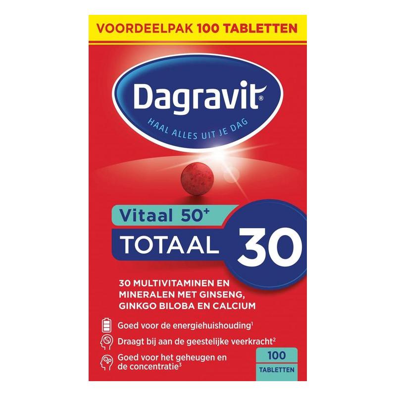 Dagravit Dagravit Vitaal 50+ - 100tb