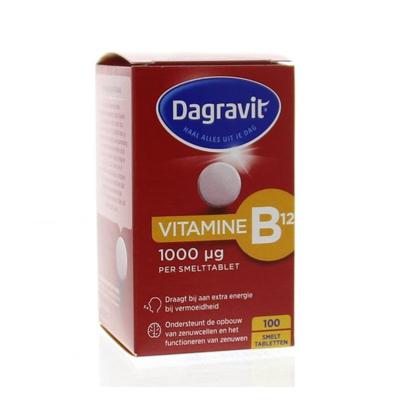 Dagravit Dagravit Vitamine B12 1000Âµg - 100tb