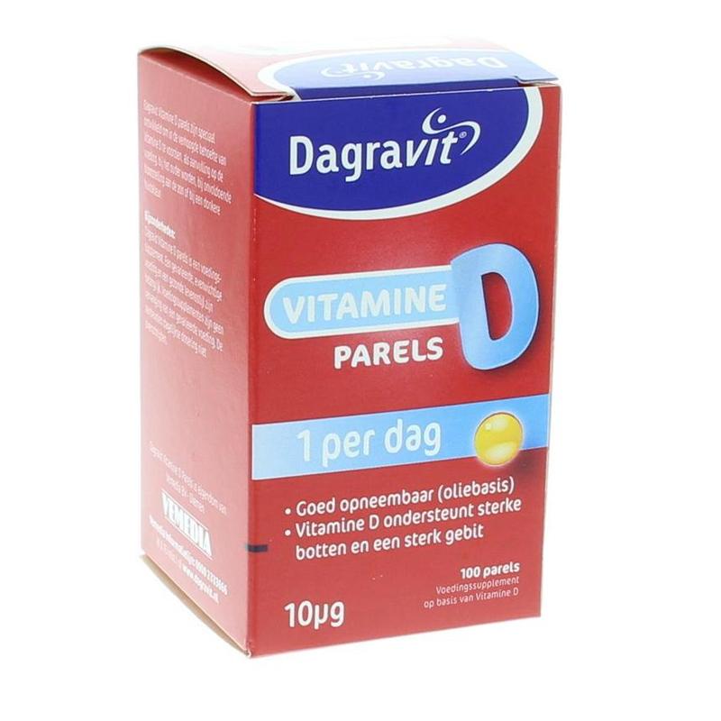 Dagravit Dagravit Vitamine D pearls 10 UG - 100st