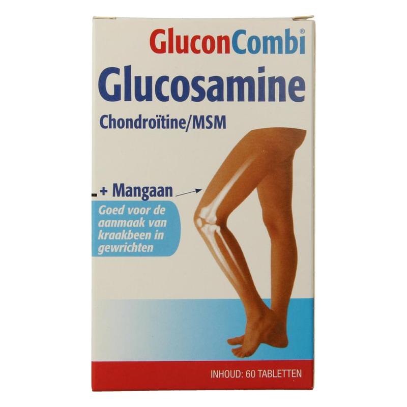 Glucon Glucon Combi Chon/MSM + Mangaan - 60tb