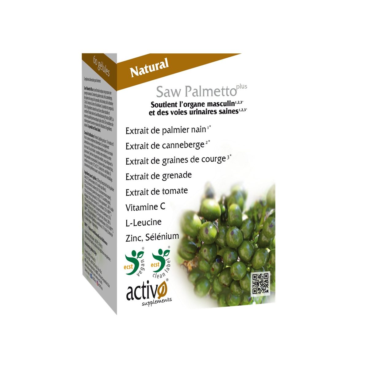 Activo activO Saw Palmetto plus - 60vcp