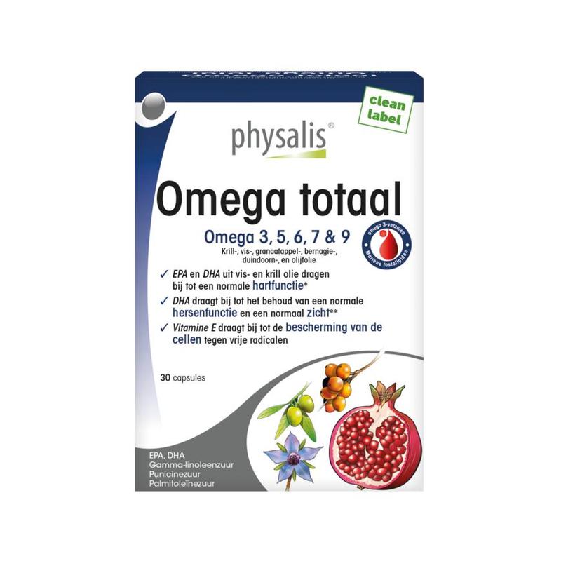 Physalis Physalis PH Omega totaal 30 caps - 30cp