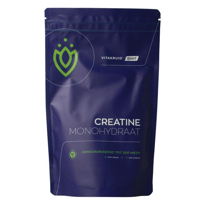 Vitakruid Vitakruid Creatine Monohydraat gemicroniseerd 200 - 450gr