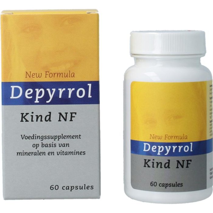 Depyrrol Depyrrol Kind NF mineralen en vitamines - 60cp