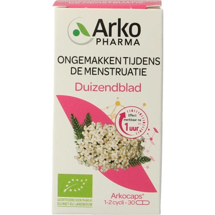 Arkocaps Arkocaps Duizendblad ongemak bij de menstruatie - 30cp