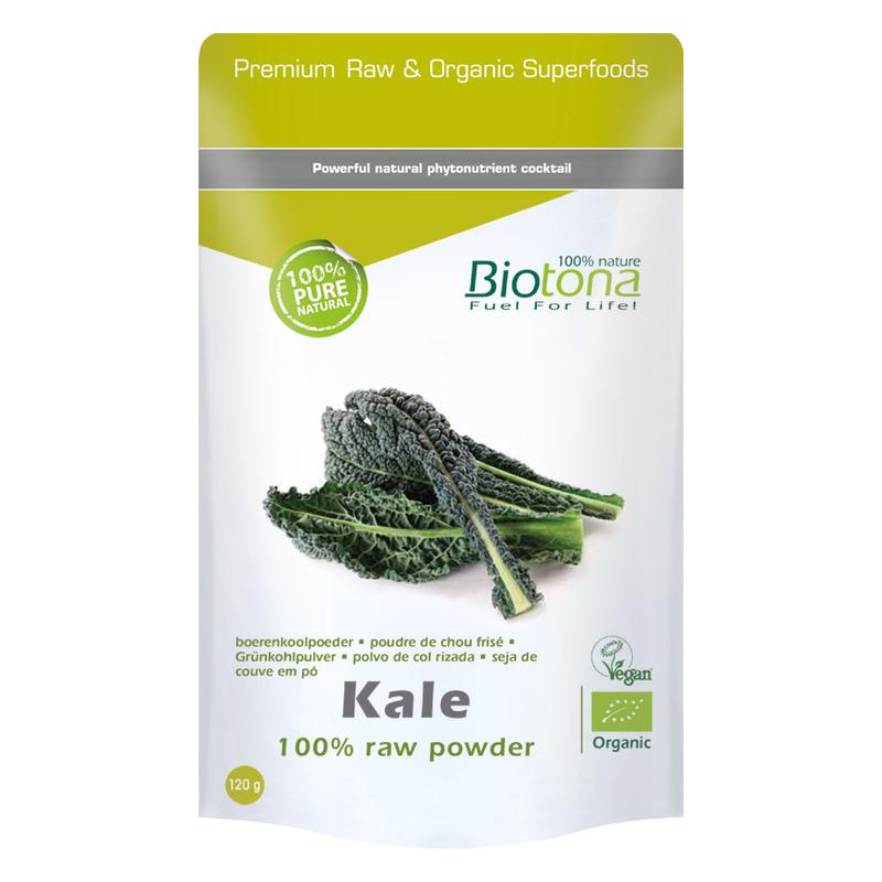 Biotona Biotona Kale raw 120 g BIO - 120gr
