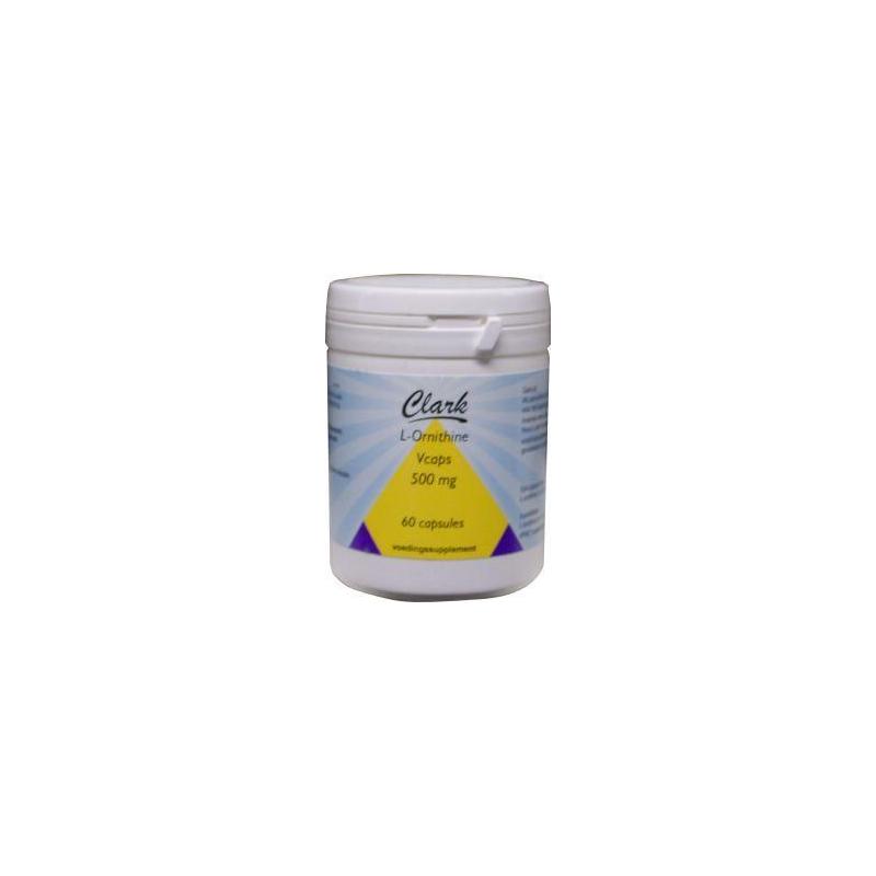 Clark Clark L-ORNITHINE 500MG - 60vcp