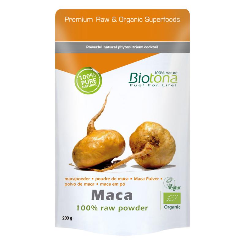 Biotona Biotona Maca Raw 200 g BIO - 200gr