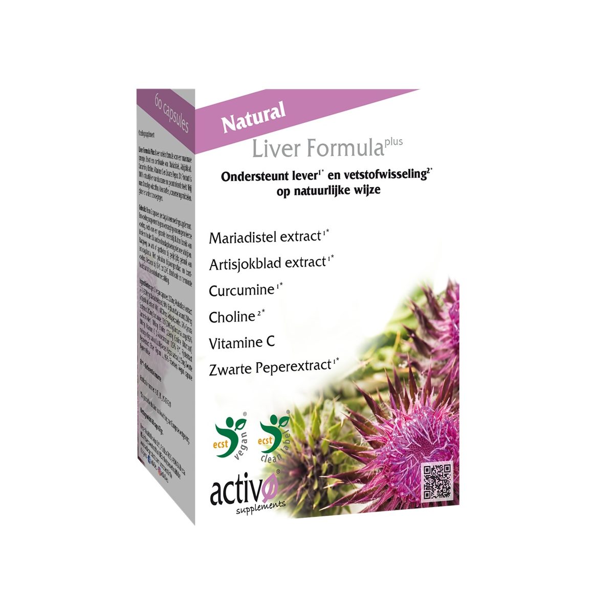 Activo activO Liver Formula plus - 60vcp