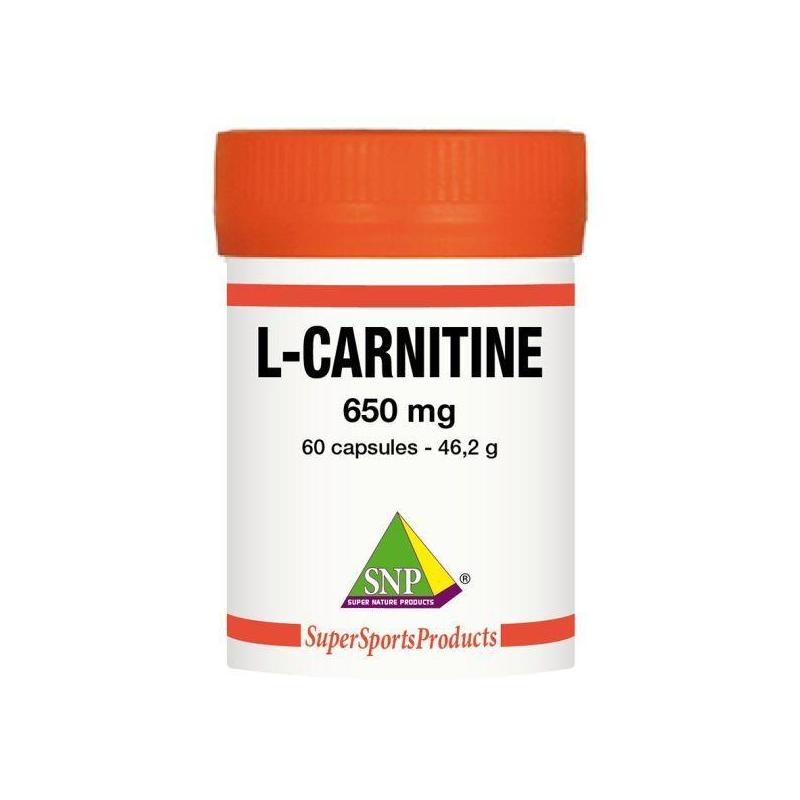 Snp SNP L Carnitine 650 mg puur - 60cp