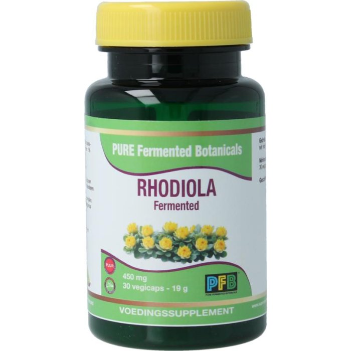 Snp SNP Rhodiola Fermented Puur 450mg - 30vcp