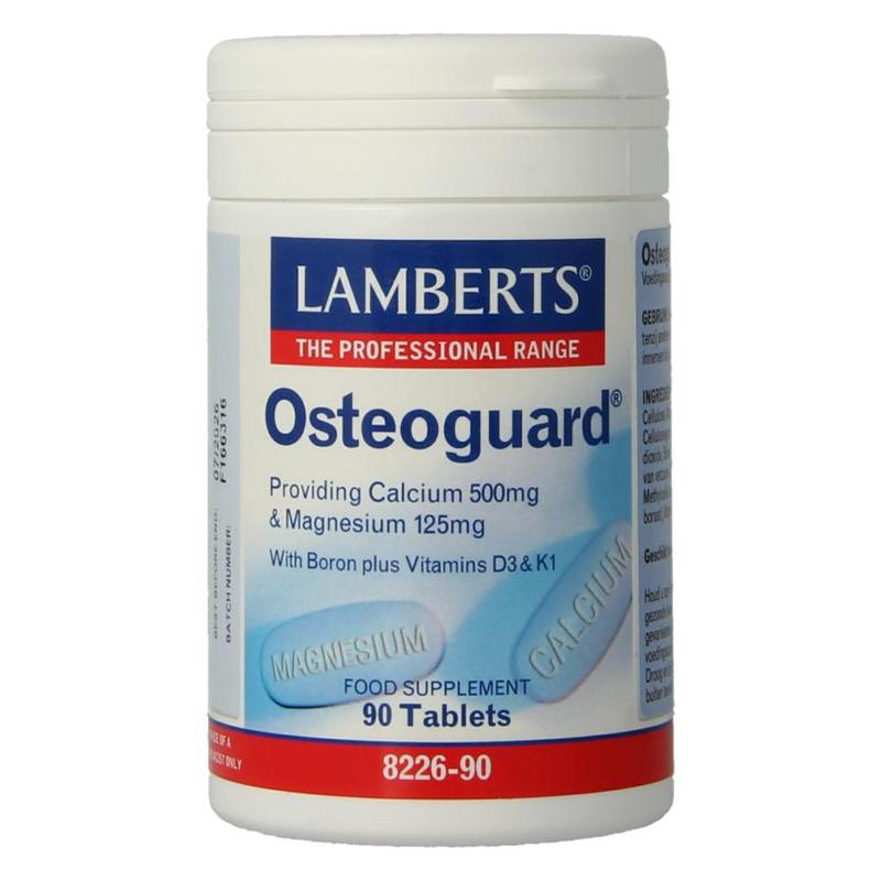 Lamberts Lamberts Osteoguard Calcium 500mg & Magn 125mg - 90tb