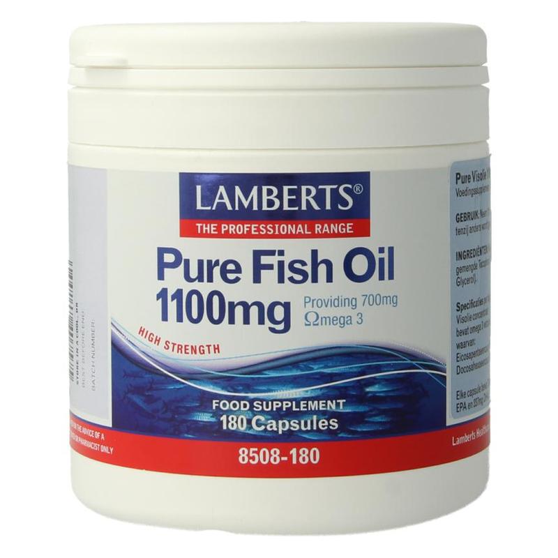 Lamberts Lamberts Pure Visolie 1100mg EPA & DHA - 180cp