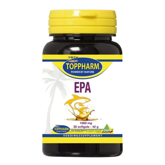 Toppharm TOPPHARM EPA 1000 mg - 30sft
