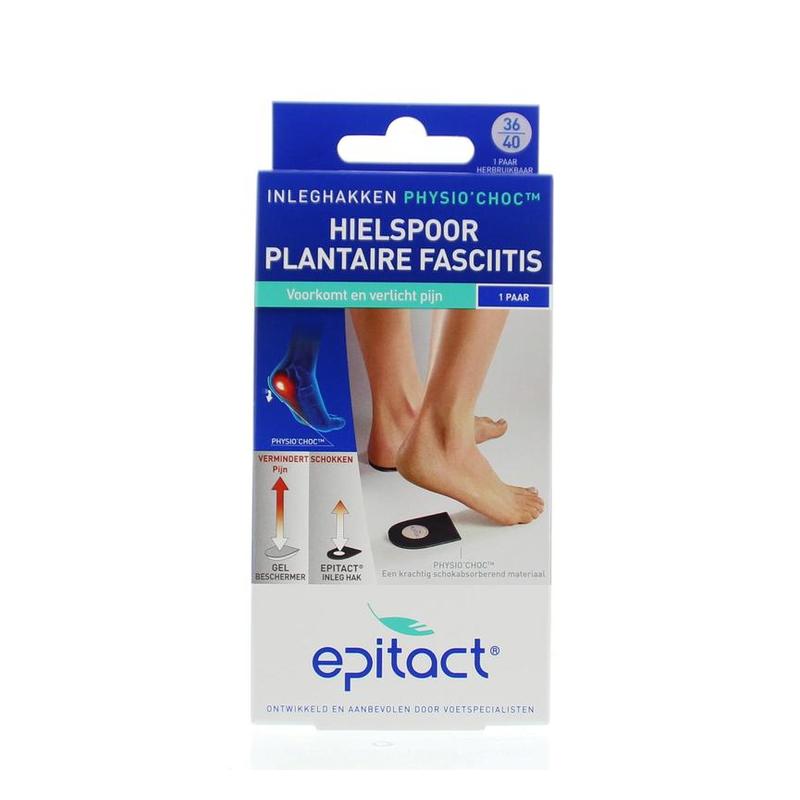 Epitact Epitact Hielspoor inleghak met Physio'Choc 36/40 - 2st