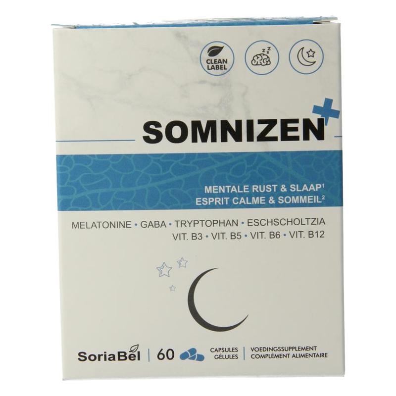 Soriabel SoriaBel Somnizen PLUS met eschscholtzia - 60cp