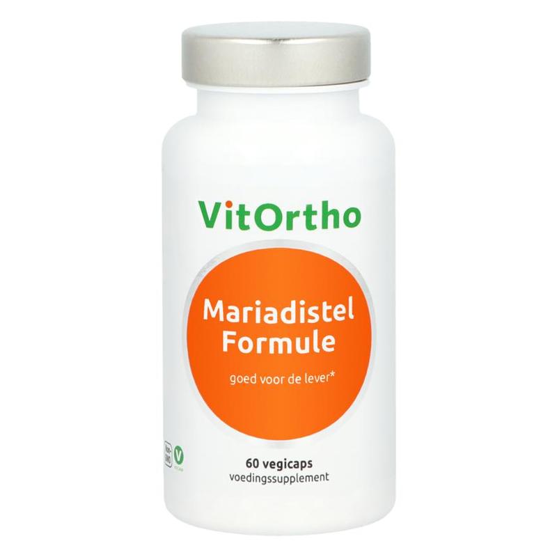 Vitortho VitOrtho Mariadistel Formule 60 vegicaps - 60vcp