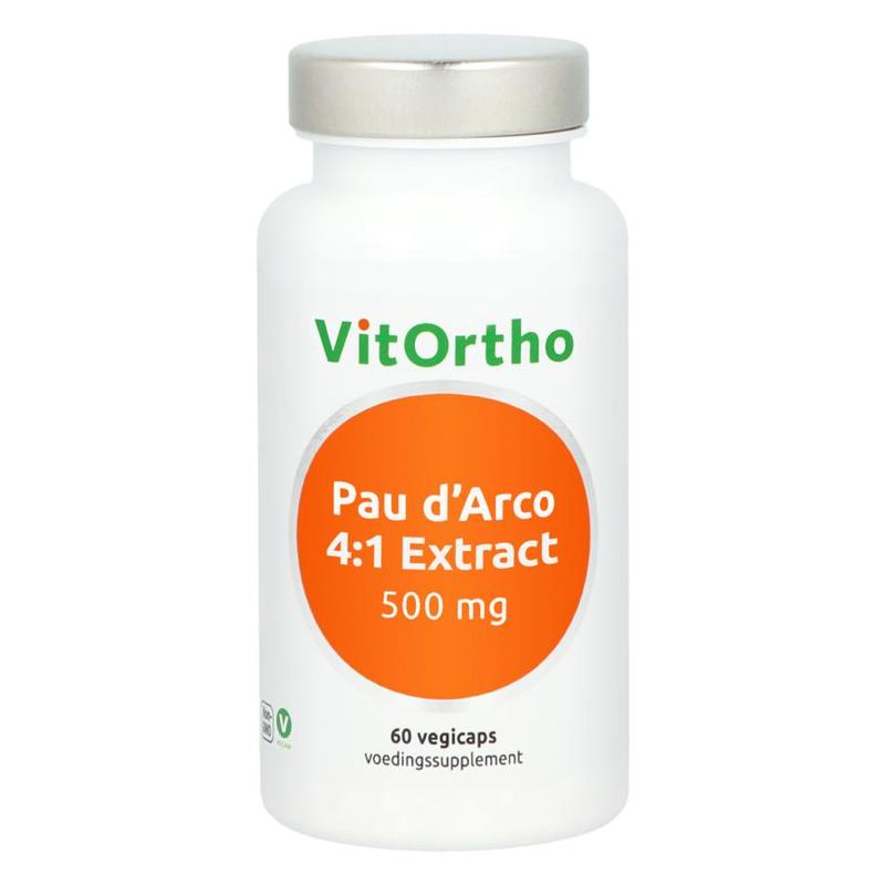 Vitortho VitOrtho Pau d'Arco Extract 500 mg 60 vegicaps - 60vcp
