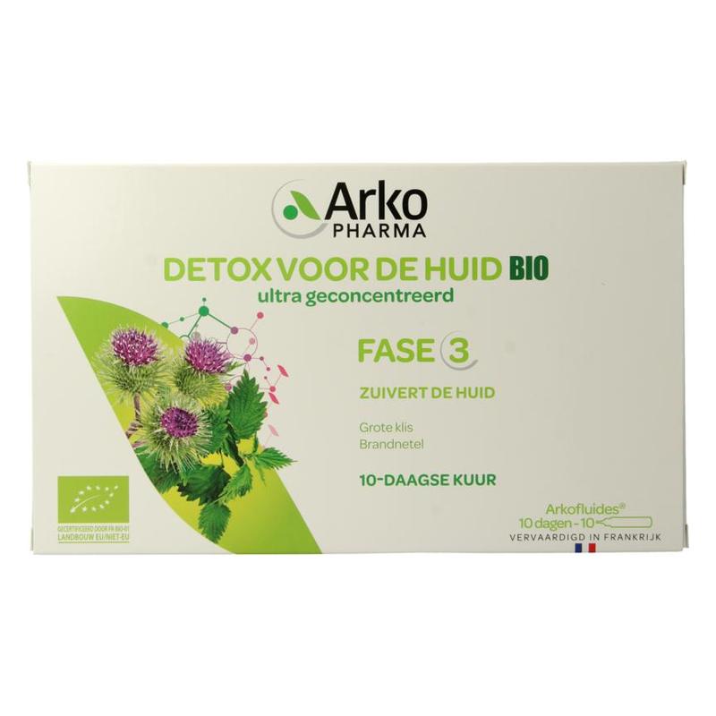 Arkofluids ARKOFLUIDS BIO Detox Huid - 10amp