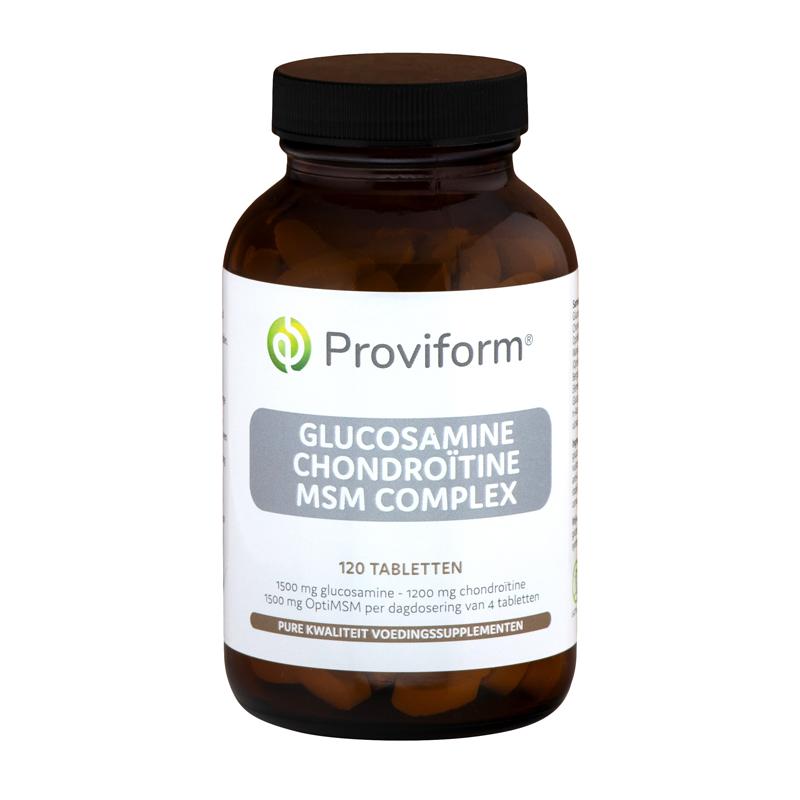 Proviform Proviform Glucosamine Chondro OptiMSM Compl 120tab - 120tb