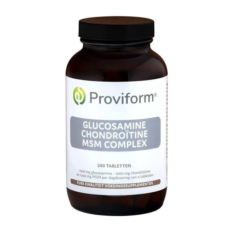 Proviform Proviform Glucosamine Chondro OptiMSM Compl 240tab - 240tb