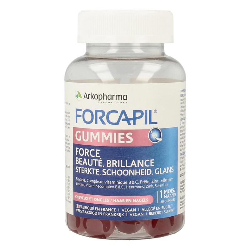 Forcapil FORCAPIL Haar en Nagels Gummies - 60