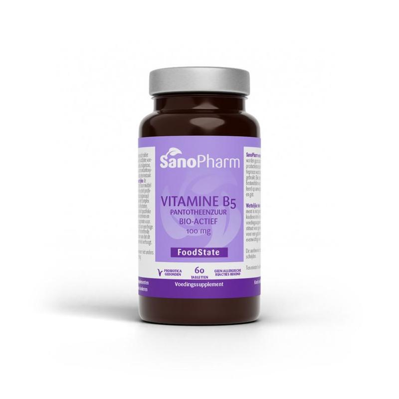 Foodstate FoodState Vitamine B5 - 60tb