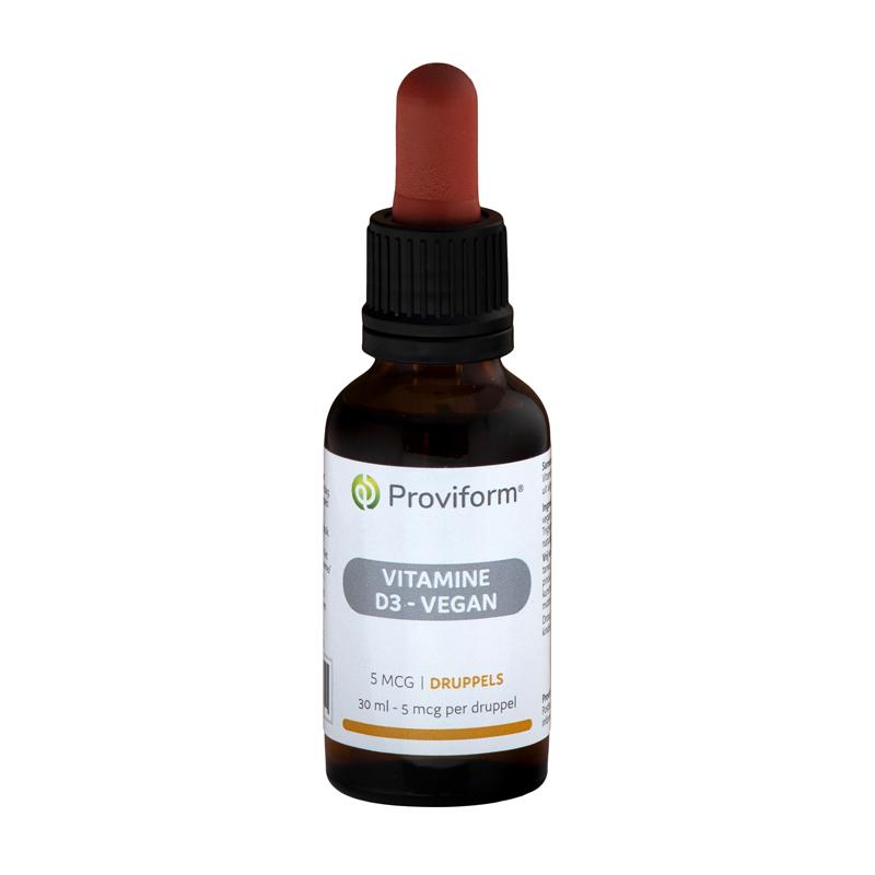 Proviform Proviform Vitamine D3 druppels 5 mcg VEGAN - 1st