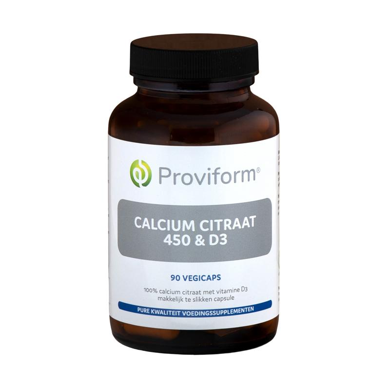 Proviform Proviform Calcium Citraat 450 & D3 90vcaps - 90vcp
