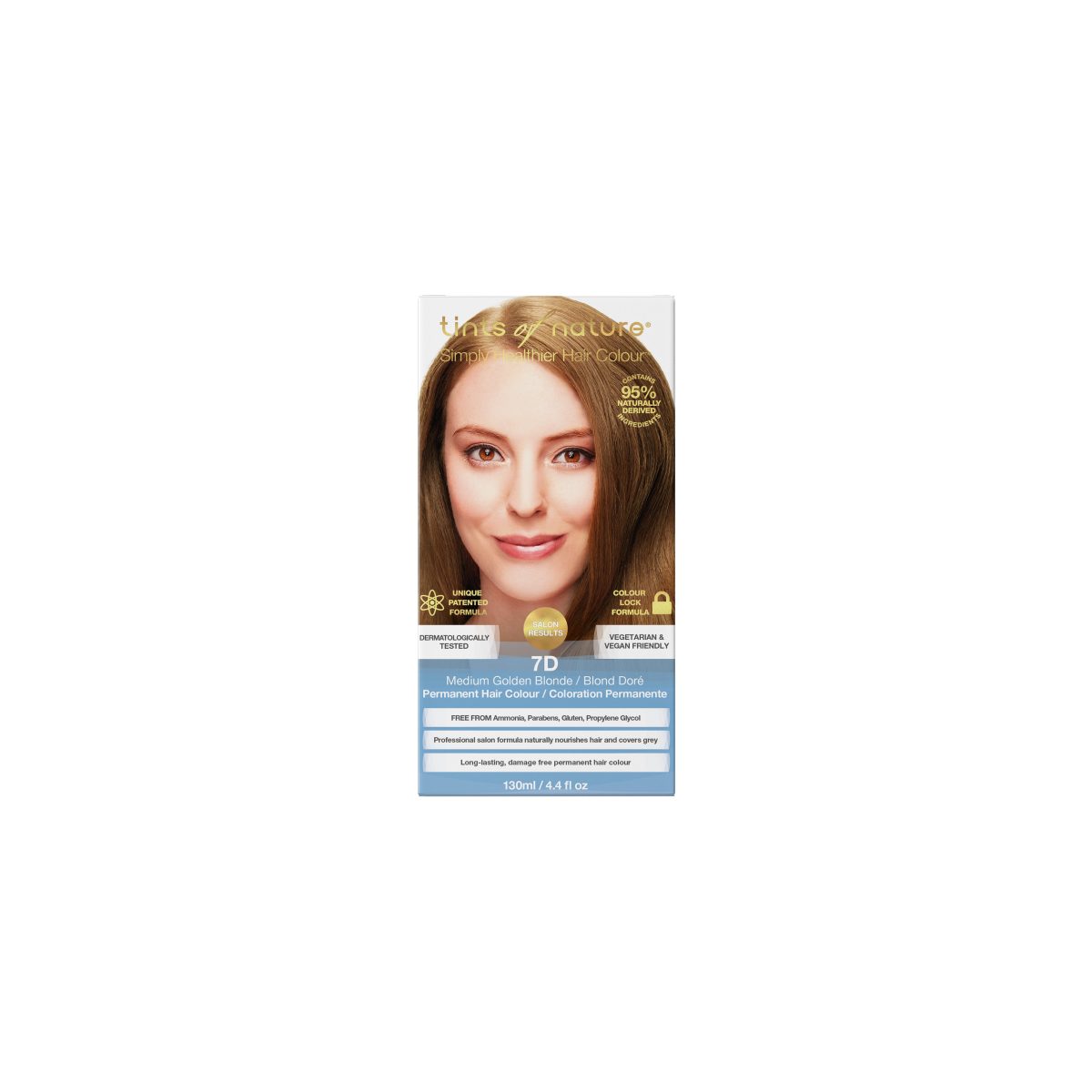 Tints of nature TINTS OF NATURE 7D MIDDEL GOUD BLOND - 1