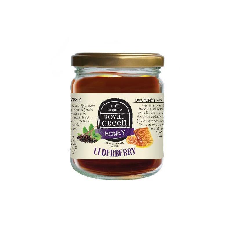 Royal green ROYAL GREEN Honey with Elderberry - 250gr