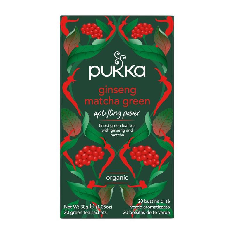 Pukka PUKKA Ginseng Matcha Green Tea - 20zk