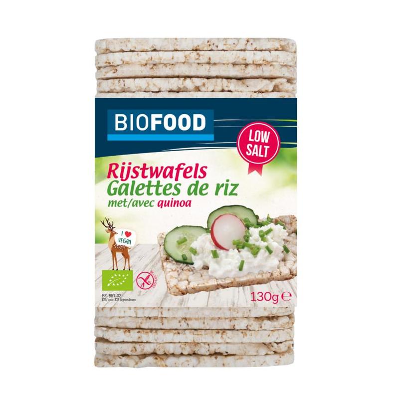 Biofood Biofood Rijstwafels Quinoa BIO - 130gr
