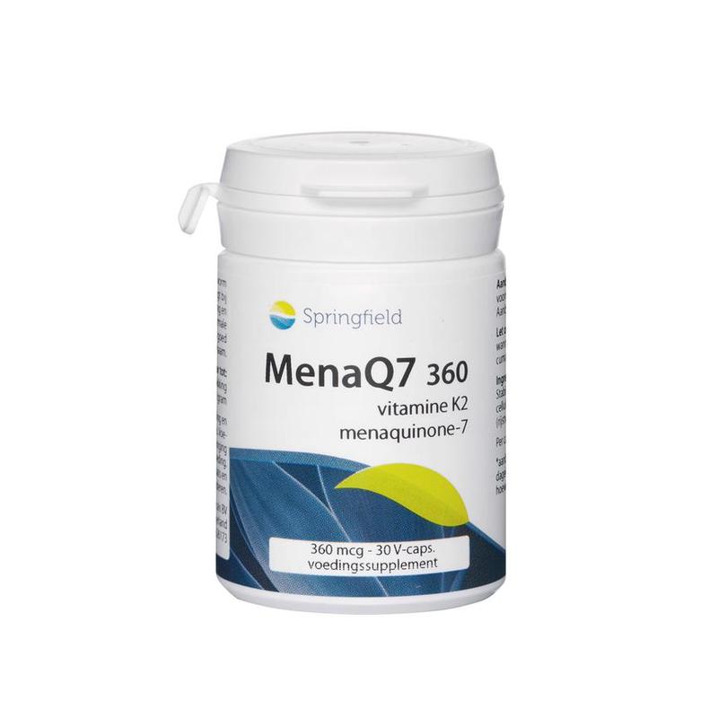 Springfield Springfield MenaQ7 360 vit K2 menaquinone-7 360mcg - 30vcp